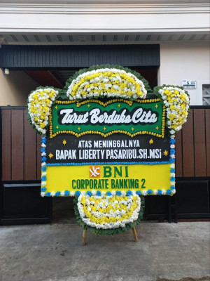 Papan Bunga Duka di 29 Ilir