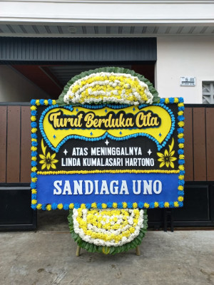 Papan Bunga Duka di 29 Ilir
